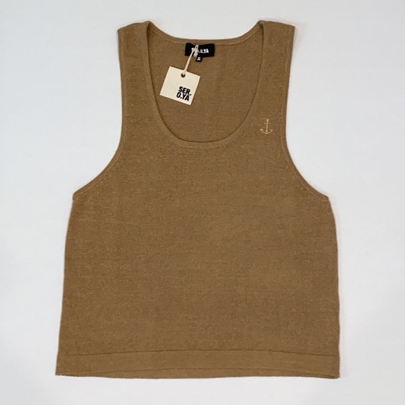 SER.O.YA Tops - NWT SER.O.YA Sweater Knit Tank Top